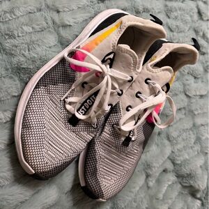 Nike Women’s Sneakers with Pink and Yellow Highlights